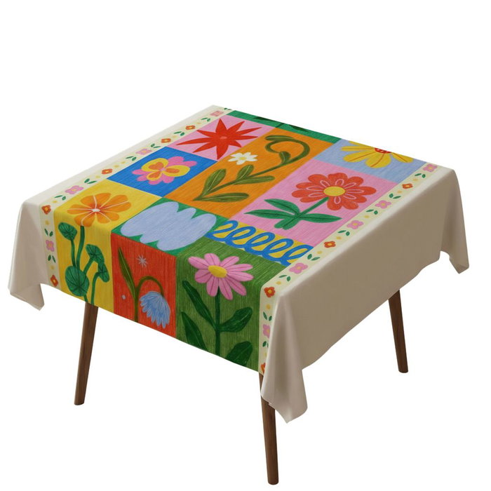 Hermia Mantel Multicolor 140 x 140 cm Hermia Mantel Multicolor 140 x 140 cm